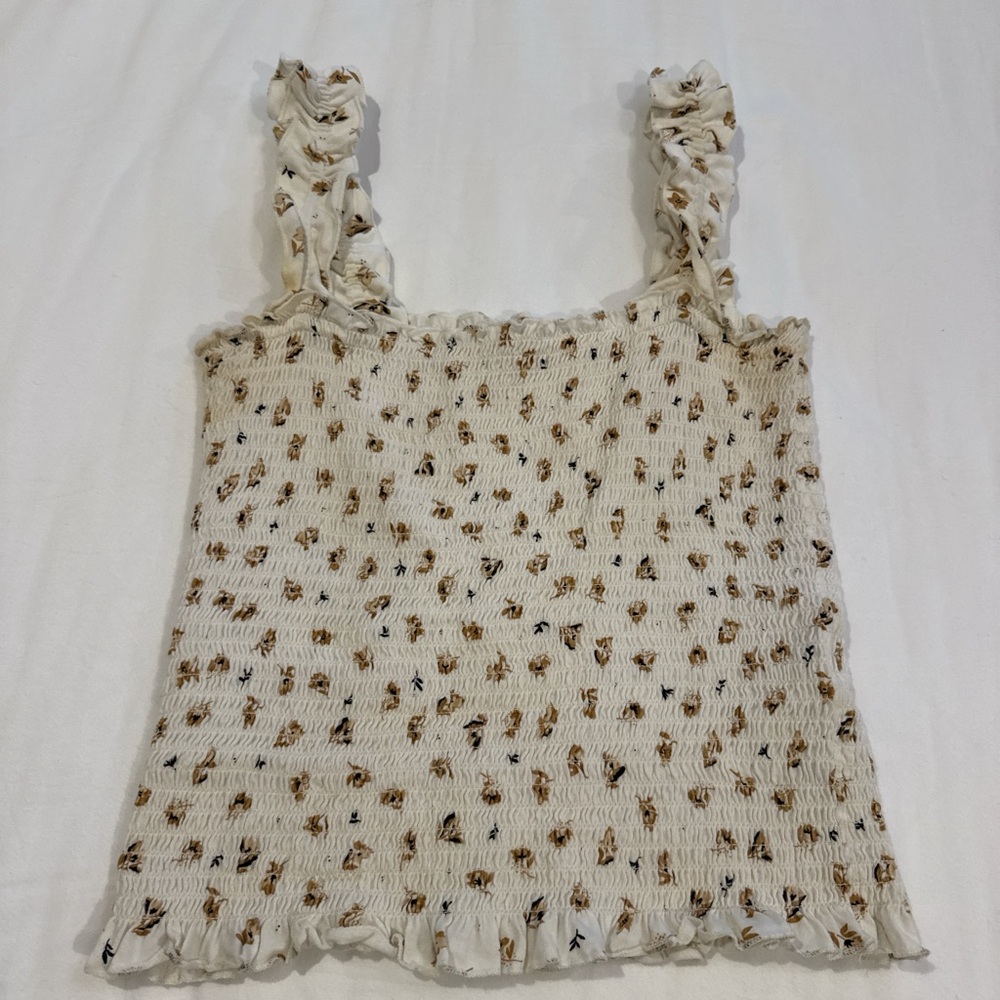 Billabong Floral Smocked Women's Top